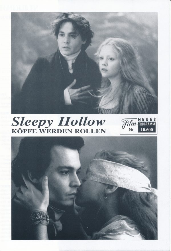 10600: Sleepy Hollow ( Köpfe werden rollen ) ( Tim Burton ) Johnny Depp, Christina Ricci, Miranda Richardson, Michael Gambon, Casper van Dien, Jeffrey Jones, Christopher Lee, Richard Griffiths, Ian McDiarmid