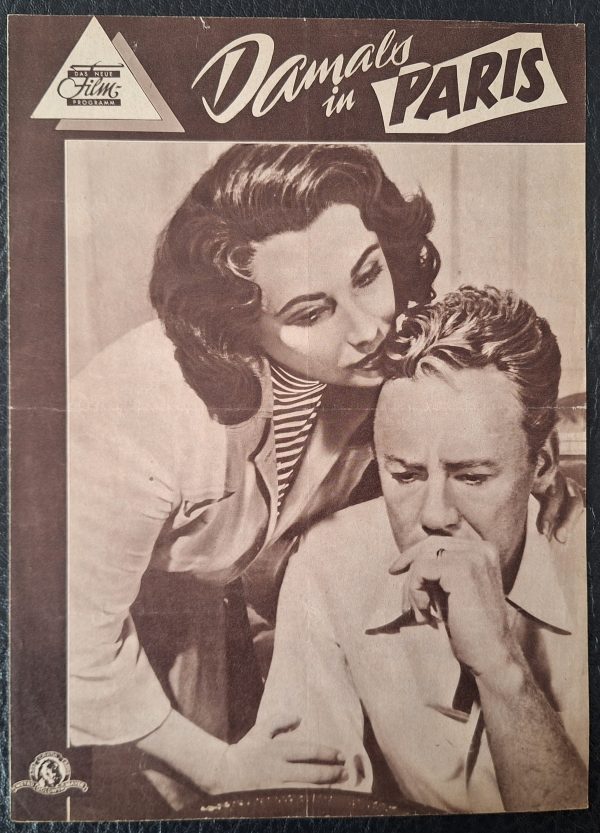 Damals in Paris ( The last Time I saw Paris ) ( Richard Brooks ) Elisabeth Taylor, Van Johnson, Walter Pidgeon, Donna Reed, Eva Gabor, Odette,