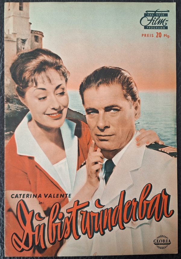 Du bist wunderbar (Paul Martin) Caterina Valente, Rudolf Prack, Dielmar Schönher, Rudolf Vogel, Ljuba Welitsch, Silvio Francesco, Helen Vita, Gerd Frickhöffer, Trude Herr, Bruno W. Pantel, Hugo Lindinger, Brigitte Mira, Johannes Müller
