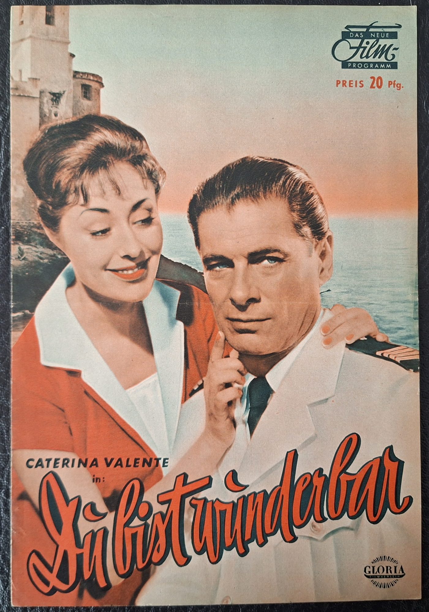 Du bist wunderbar (Paul Martin) Caterina Valente, Rudolf Prack, Dielmar Schönher, Rudolf Vogel, Ljuba Welitsch, Silvio Francesco, Helen Vita, Gerd Frickhöffer, Trude Herr, Bruno W. Pantel, Hugo Lindinger, Brigitte Mira, Johannes Müller
