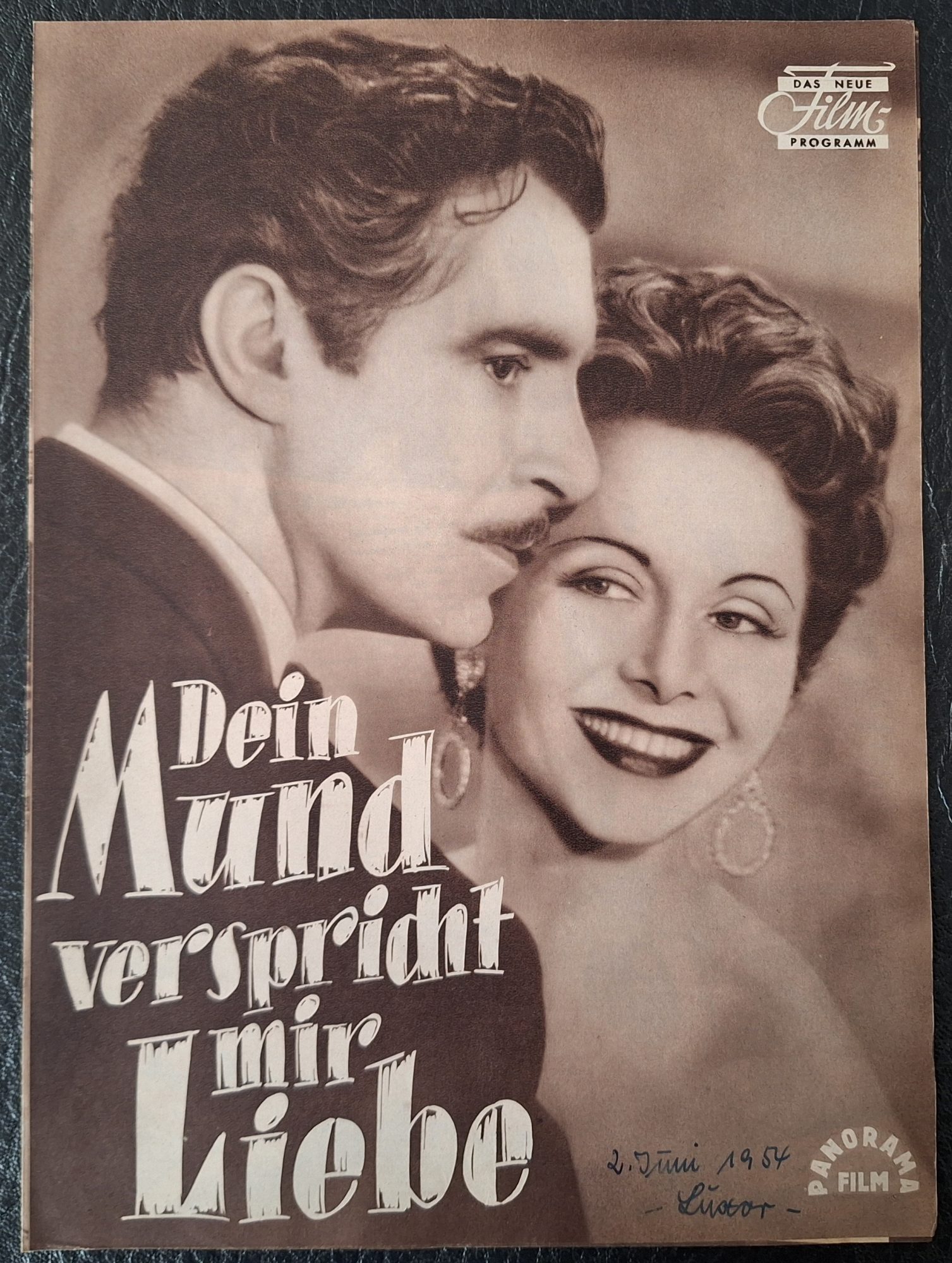 Dein Mund verspricht mir Liebe ( Max Neufeld ) Hertha Feiler, Peter. Pasetti, Hans Leibelt, Inge Egger, Erwin Strahl, Ingrid Lutz, Horst Winter,