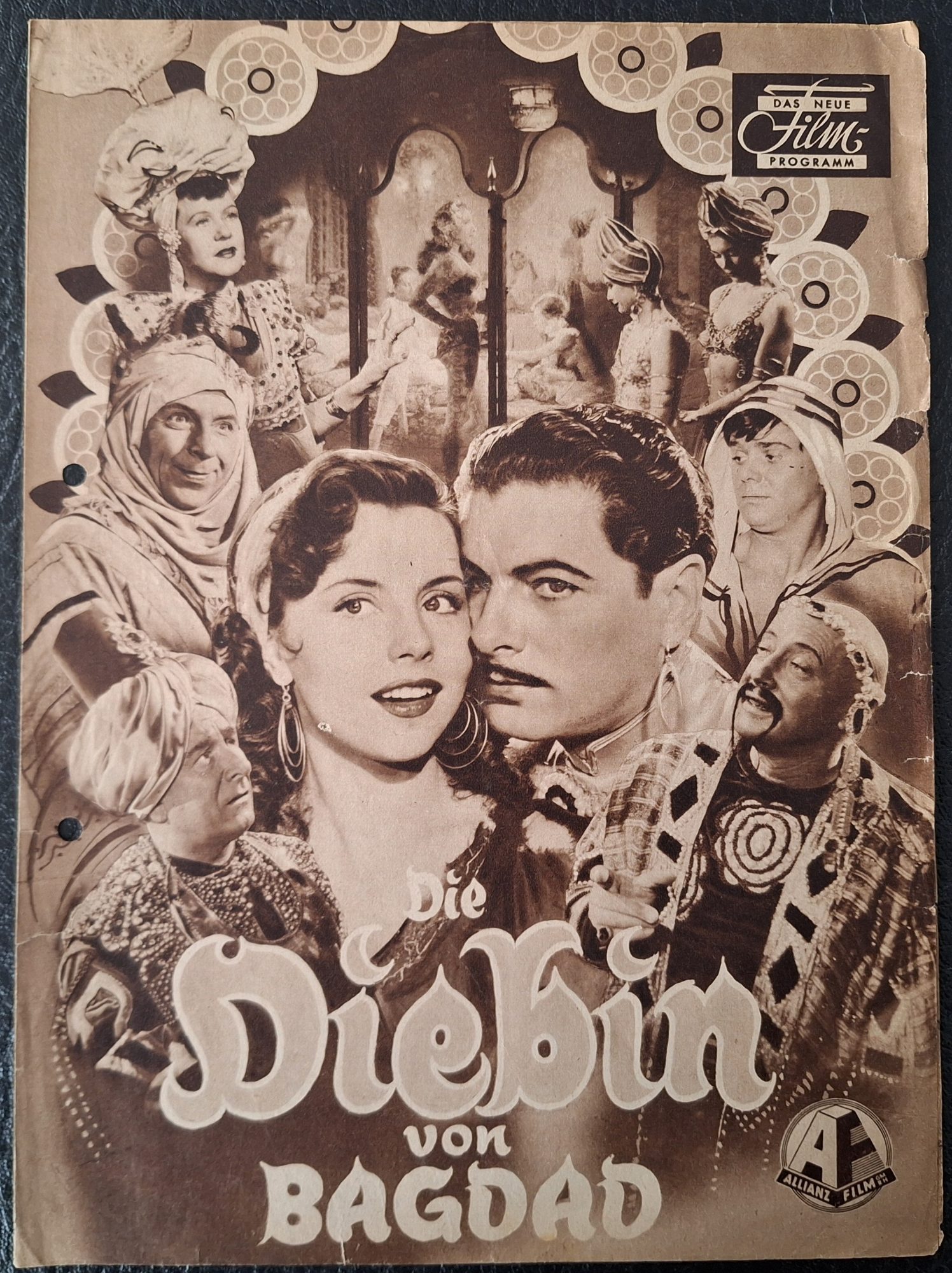 Die Diebin von Bagdad ( Carl Lamac ) Sonja Ziemann, Rudolf Prack, Fritz Odemar, Fita Benkhoff, Paul Kemp, Theo Lingen, Walter Giller, Hubert von Meyerinck,