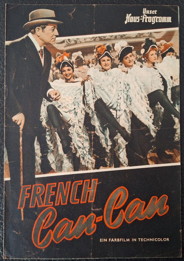 HP: French Can Can ( Jean Renoir ) Jean Gabin, Francoise Arnoul, Maria Felix, Edith Piaf,