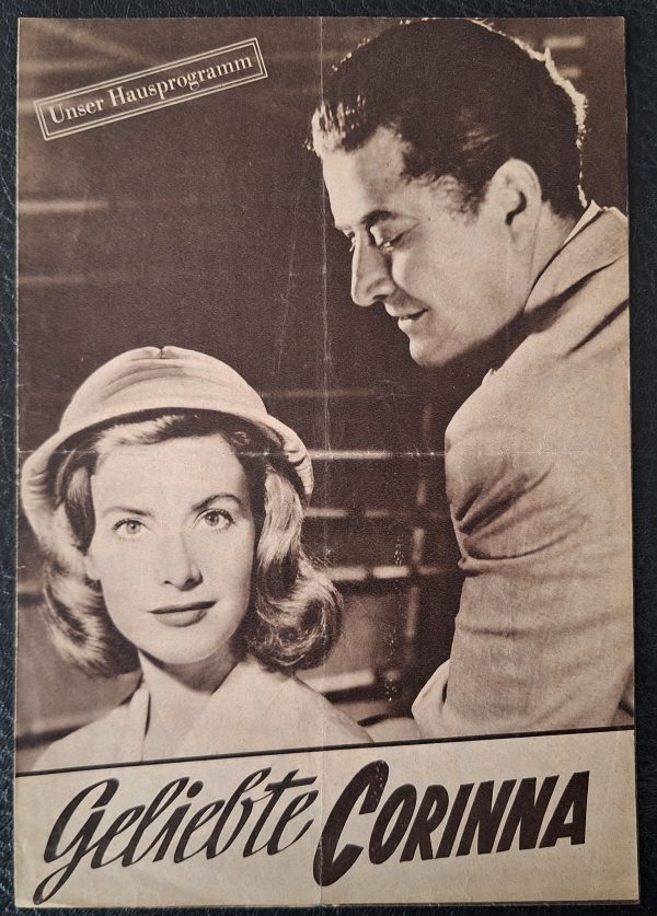 HP: Geliebte Corinna (Eduard von Borsody) Klaus Kinski, Elisabeth Müller, Hans Söhnker, Inkijinoff, Hannelore Schroth, Alexander Kerst, Annie Rosar, Giselle Vesco