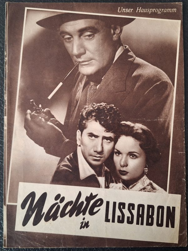 HP: Nächte in Lissabon ( Marcel Rivet ) Francoise Arnoul, Daniel Gelin, Trevor Howard, Amalie Rodrigues,