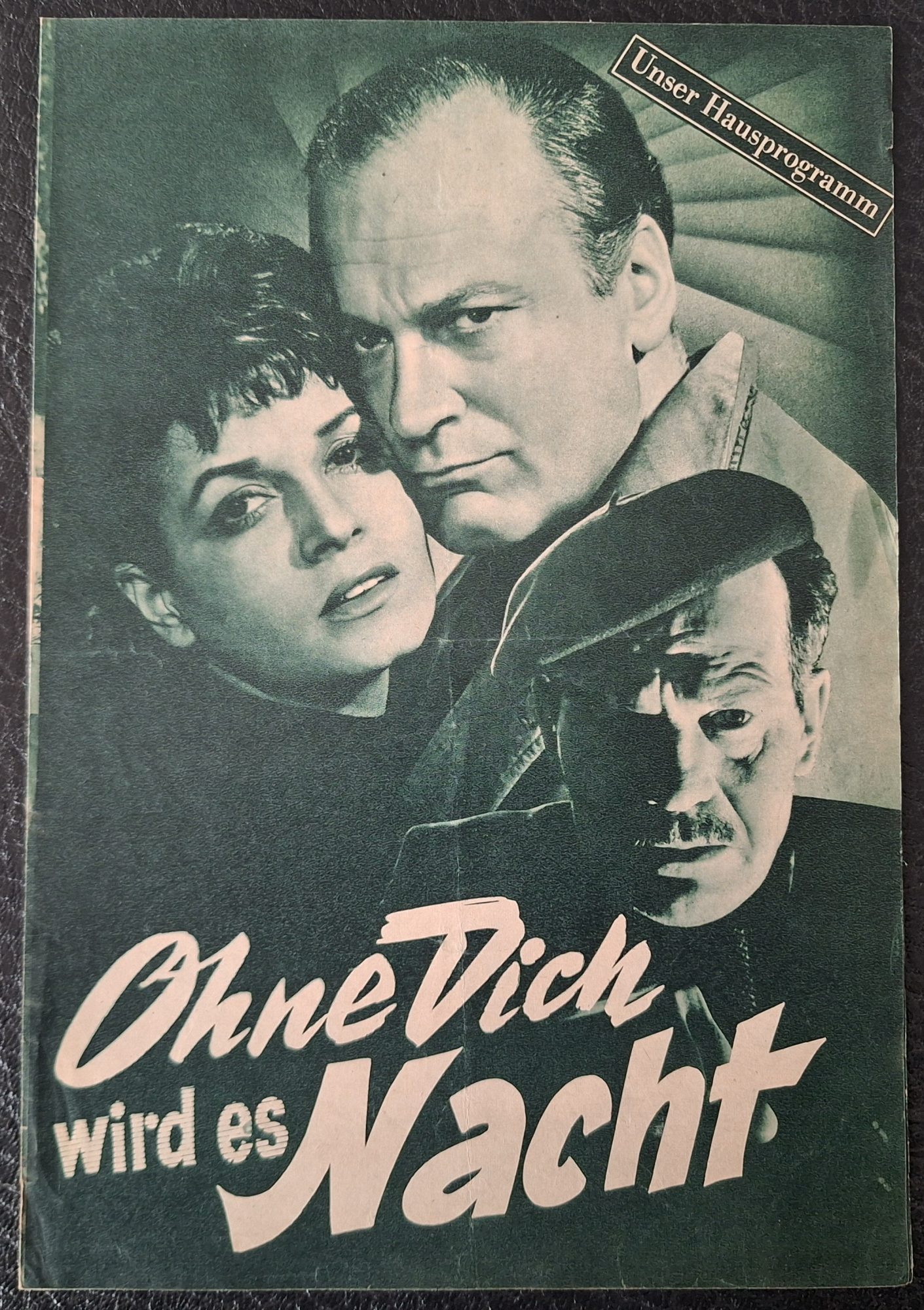 HP: Ohne Dich wird es Nacht ( Curd Jürgens ) Curd Jürgens, Eva Bartok, Rene Deltgen, Ernst Schröder, Ursula Grabley, Carl Wery,