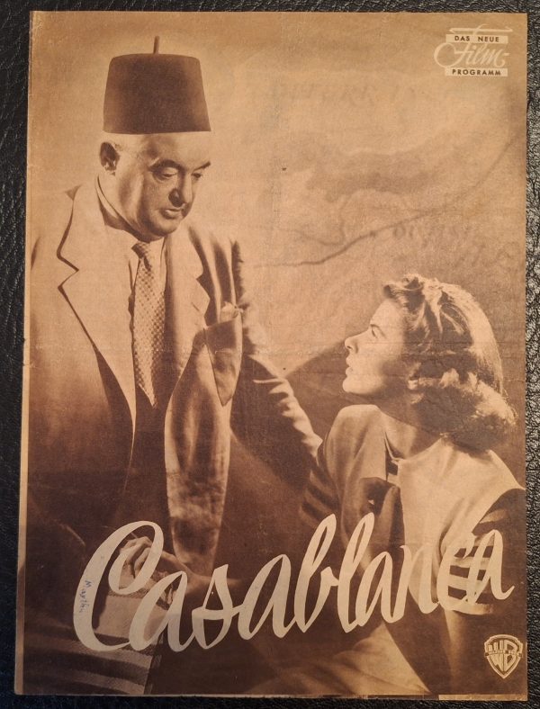 Casablanca ( Michael Curtiz ) Humphrey Bogart, Ingrid Bergman, Peter Lorre, Paul Henreid, Claude Rains, Szöke Szakall,