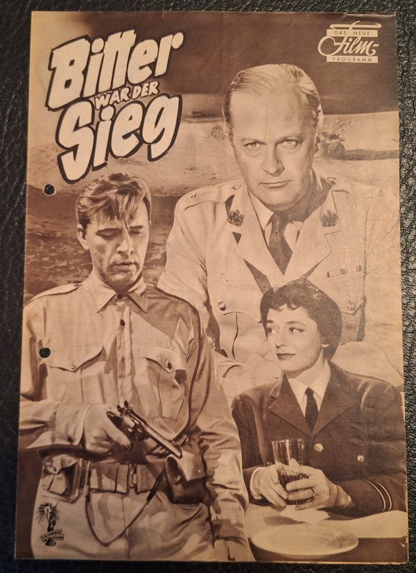 Bitter war der Sieg (Nicholas Ray) Curd Jürgens, Christopher Lee, Richard Burton, Raymond Pellegrin, Ruth Roman, Anthony Bushell, Alfred Burke, Sean Kelly, Ramon de Lorrocha, Roman O´Casey, Fred Matter,