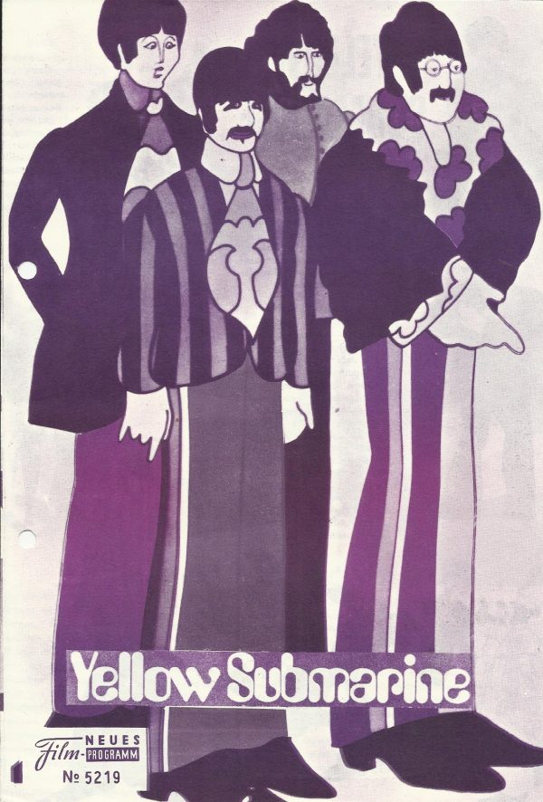 5219: Yellow Submarine ( The Beatles ) ( Einfärbige Ausgabe ! ) John, Paul, George, Ringo,
