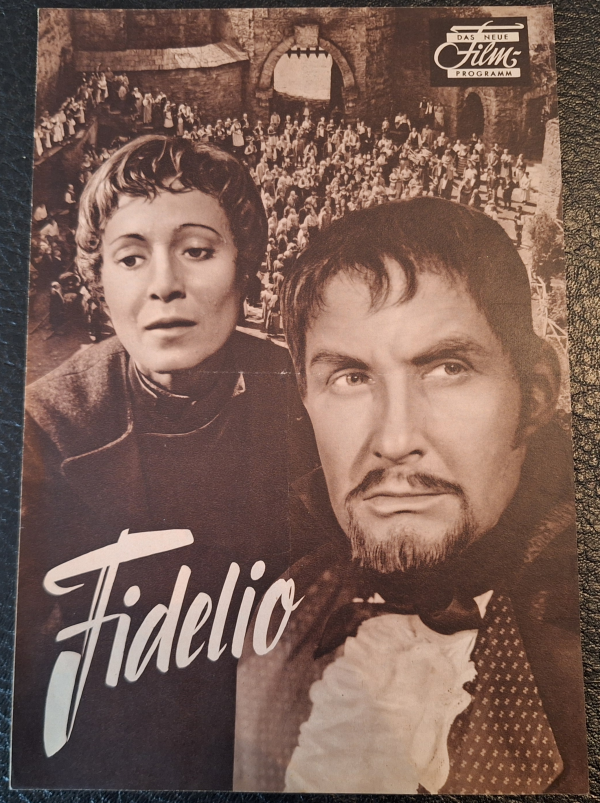 Fidelio ( Ludwig van Beethoven ) Claude Nollier, Richard Holm, Sonja Schöner, Georg Wieter,