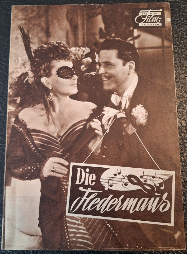 Die Fledermaus ( Johann Strauß ) ( E. W. Fiedler ) Jarmila Ksirowa, Sonja Schöner, Erich Arnold, Hans Wocke, Rolf Weih, Josef Egger,