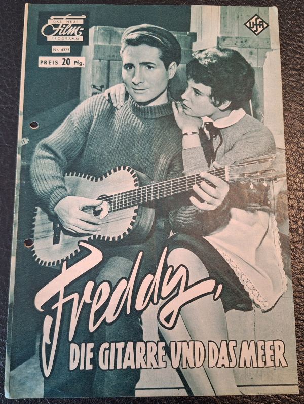 Freddy, die Gitarre und das Meer (Wolfgang Schleif) Freddy Quinn, Corny Collins, Sabina Sesselmann, Peter Carsten, Christian Machalet, Harry Meyen, Camilla Spira, Walter Scherau,