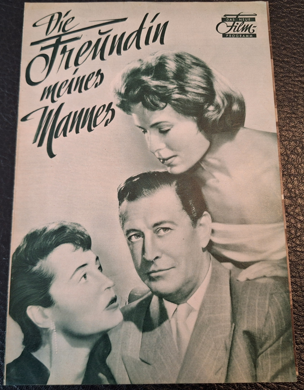 Die Freundin meines Mannes (Axel von Ambesser) Barbara Rütting, Hans Söhnker,Hannelore Schroth, Peter Kraus, Corny Collins, Willy Reichert, Irene von Meyendorff, Raidar Müller, Hilde Nocker