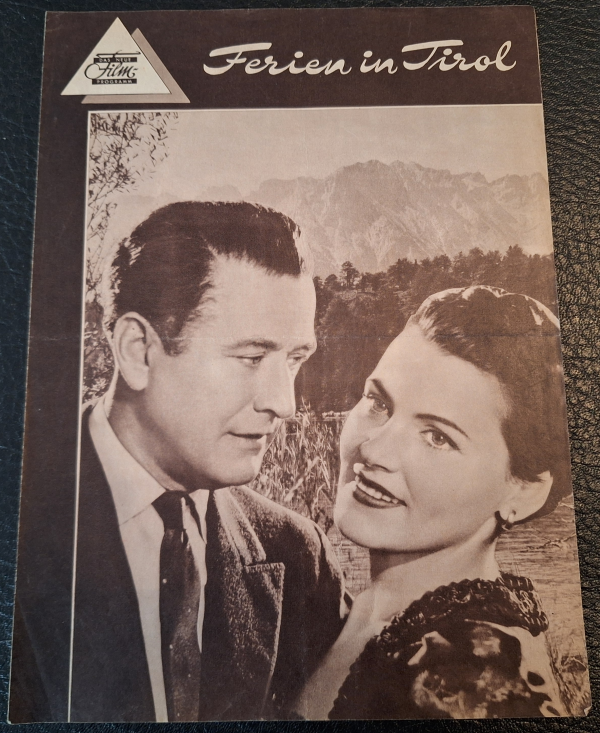 Ferien in Tirol ( Wolfgang Schleif ) Hans Söhnker, Edith Mill, Michael Ande, Therese Giehse, Irene von Meyendorff, Beppo Brem, Watl Witt, Lina Carstens, Petra Unkel, Erika von Thellmann,