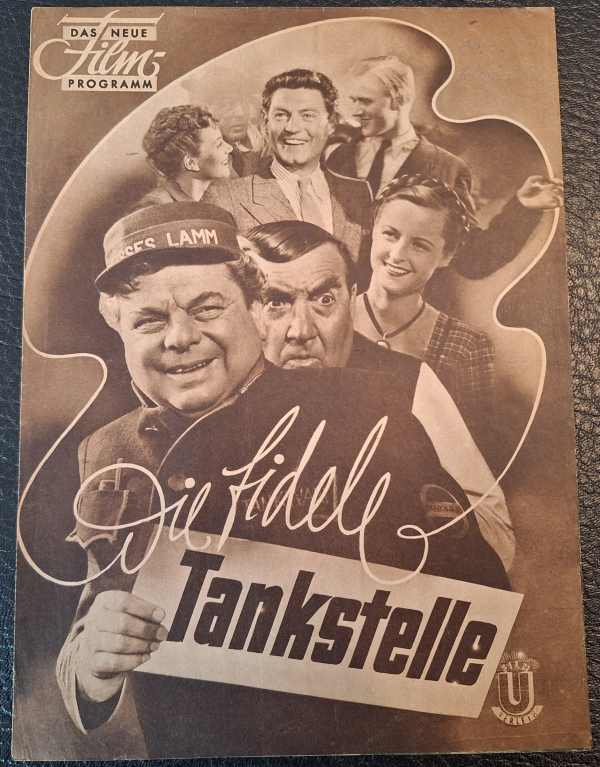 Die fidele Tankstelle ( Joe Stöckel ) Erhard Siedel, Beppo Brem, Otto Wernicke, Hansi Knotek, Harald, Holberg, Willi Reichert, Ilona Lamee, H. H. Schaufuss, Karl Napp, Jupp Hussels,