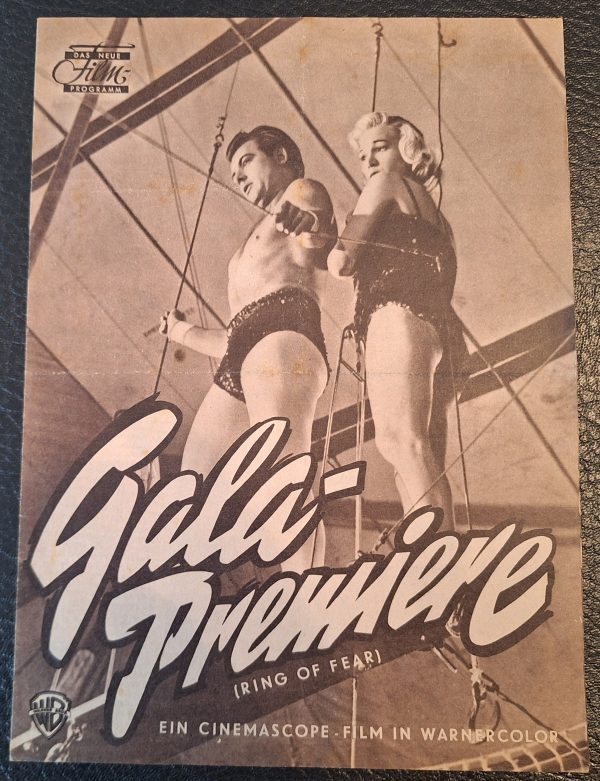 Gala - Premiere ( Ring of Fear ) ( Zirkus ) ( James Edward Grant ) Clyde Beatty, Mickey Spillane, Pat O´Brien, Sean McClory, Marian Carr, John bromfield, Gonzalez-Gonzalez, Emmett Lynn, Jack Stang, Kenneth Tobey,