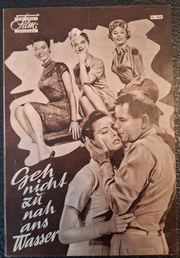 Geh nicht zu nah ans Wasser (Gharles Walters) Glenn Ford, Gia Scala, Earl Holliman, Anne Francis, Keenan Wynn, Fred Clark, Eva Gabor, Russ Tamblyn, Jeff Richards, Mickey Shaughnessy, Howard Smith, Romney Brent, Mary Wickes, Jack Straw,