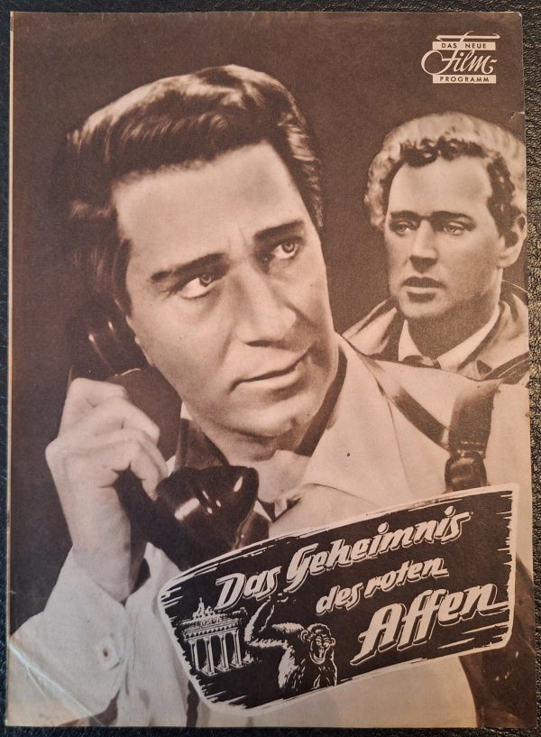 Das Geheimnis des roten Affen ( Volker J. Becker ) Richard Conte, Russel Napier, Collin Gordon, Rona Anderson, Arnold Marley, Sylvia Langova,