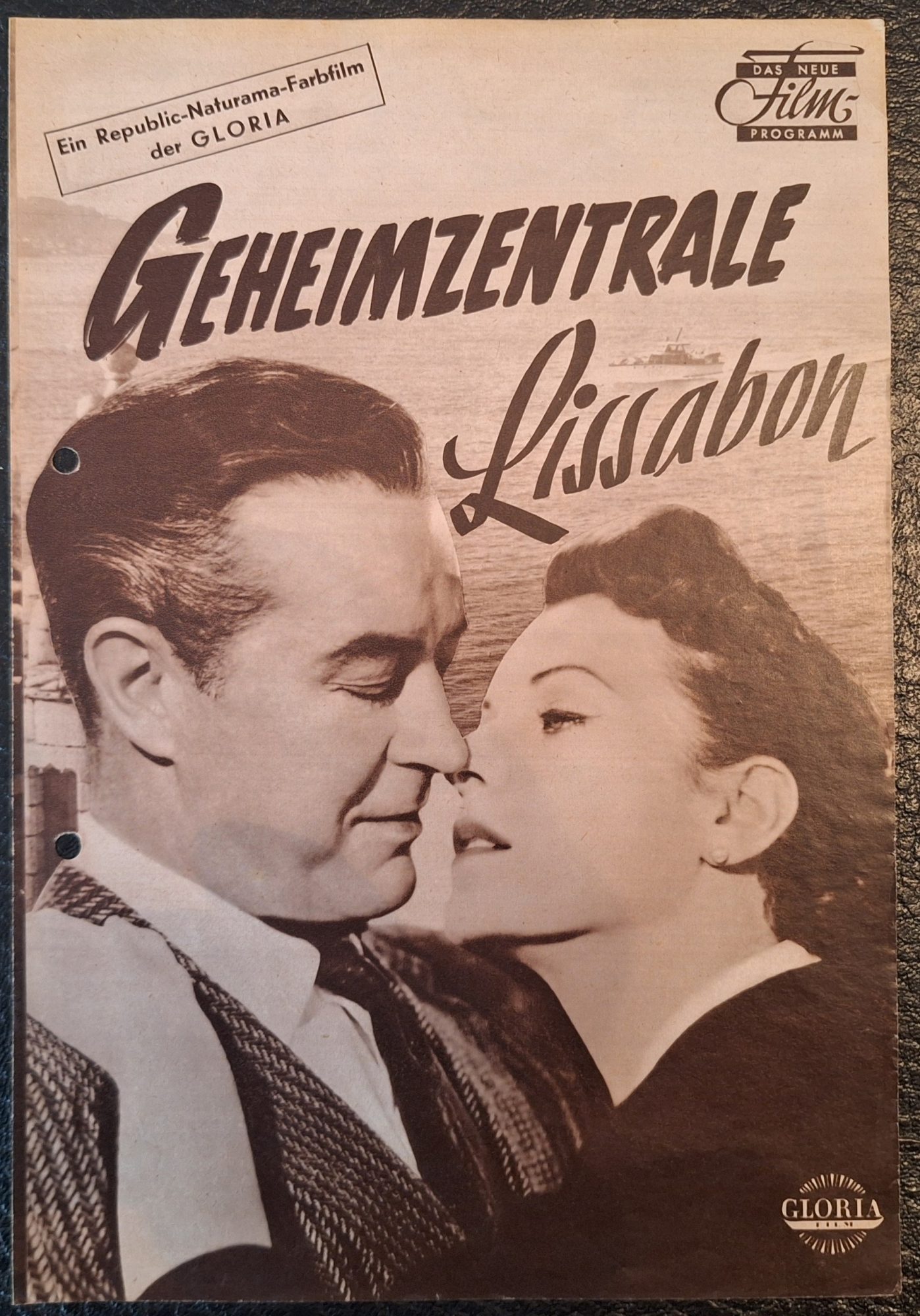 Geheimzentrale Lissabon (Ray Milland) Ray Milland, Maureen O'Hara, Claude Rains, >vonne Furneaux, Francis Lederer, Perey Marmont, Jay Novello, Edward Chapman, Harold Jamieson, Humberto Madeira