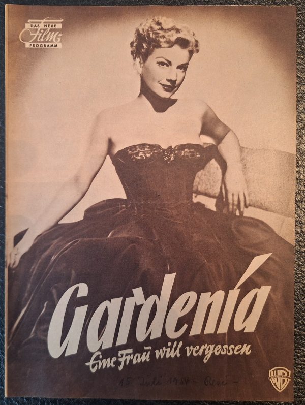 Gardenia - Eine Frau will vergessen ( Fritz Lang ) Anne Baxter, Richard Conte, Ann Sothern, Raymond Burr, Jeff Donnell, Richard Erdman, George Reeves, Ruth Storey, Ray Walker, Nat King Cole, Lela Bliss,