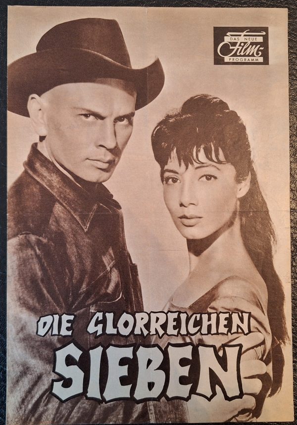 Díe glorreichen Sieben (The magnificent seven) (John Struges) Yul Brynner, Charles Bronson, Eli Wallach, Steve McQueen, Horst Buchholz, Robert Vaughn, Brad Dexter, James Coburn, Rosenda Monteros
