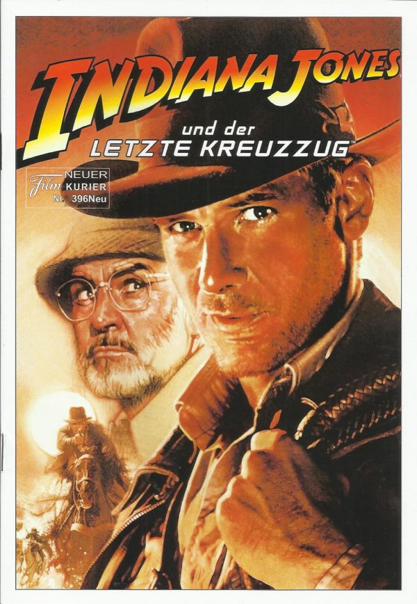 l396: Indiana Jones und der letzte Kreuzzug ( Steven Spielberg ) ( 2. Auflage ) Harrison Ford, Sean Connery, Denholm Elliott, Alison Doody, John Rhys Davies, River Phoenix, Julian Glover, Michael Byrne,