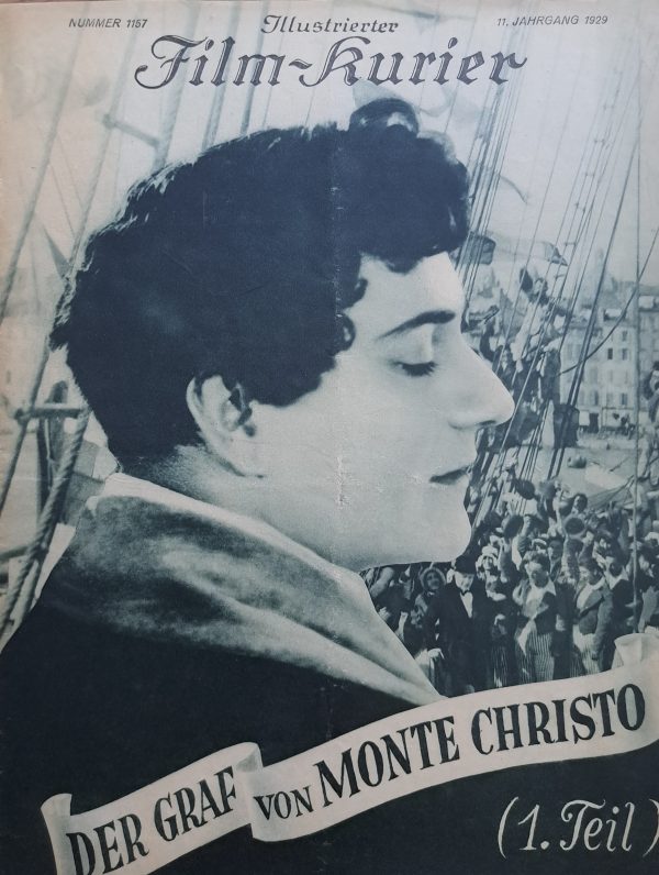 1157: Der Graf von Monte Christo ( Henri Fescourt ) ( grün ) Jean Angelo, Lil Degover, Gaston Modot, Henri Debain, Bernhard Goetzke, Jean Toulout, Mary Glory, A. Pouget, E. Maupain, Michèle Verly, Francois Rozet, Robert Merin