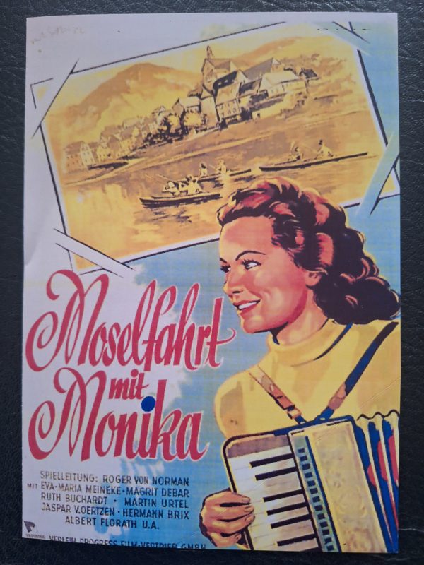 251: Moselfahrt mit Monika ( Roger von Norman ) Eva Maria Meinecke, Jaspar von Oetzen, Hermann Brix, Ruth Buchhardt, Martin Urtel, Maria Litto,