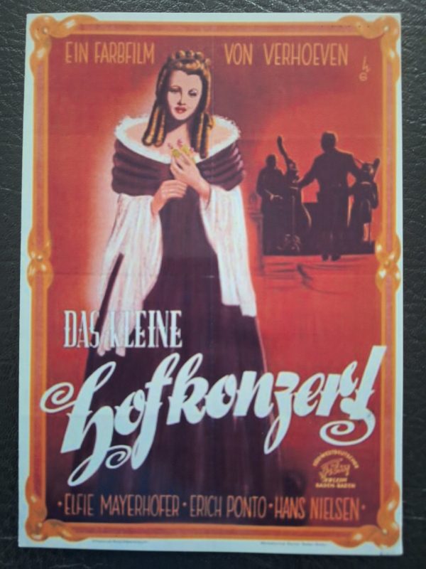 266: Das kleine Hofkonzert ( Paul Verhoeven ) Elfie Mayerhofer, Erich Ponto, Hans Nielsen, Harald Paulsen, Hans Leibelt, Paul Henckels,