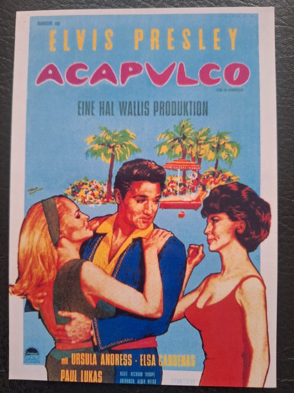 274: Acapulco ( Fun in Acapulco ) ( Richard Thorpe ) Elvis Presley, Ursula Andress, Elsa Cardenas, Paul Lukas, Larry Domaskin,