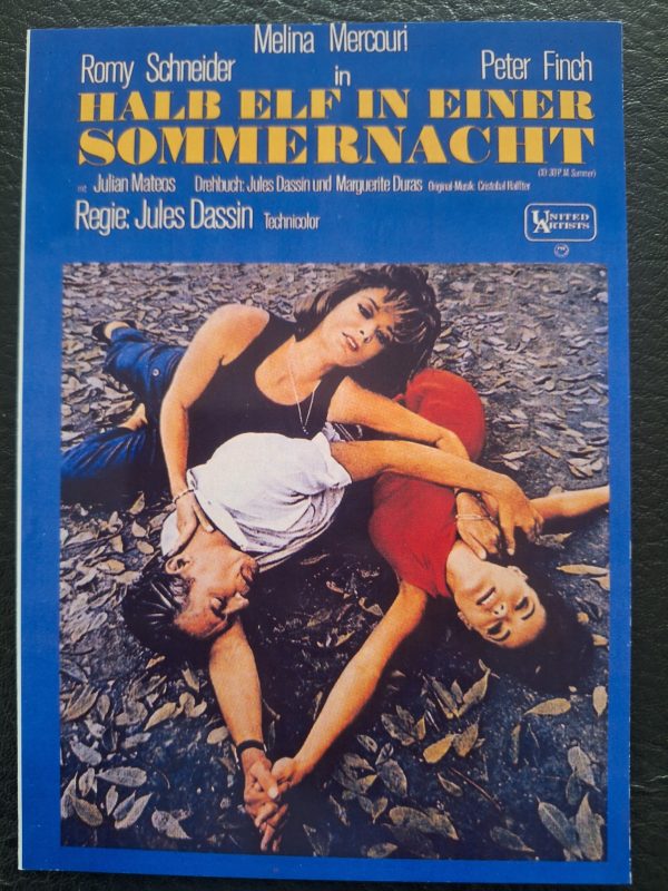 278: Halb Elf in einer Sommer Nacht ( 10:30 P.M. Summer ) ( Jules Dassin ) Melina Mercouri, Romy Schneider, Peter Finch, Julian Mateos, Isabel Maria Perez