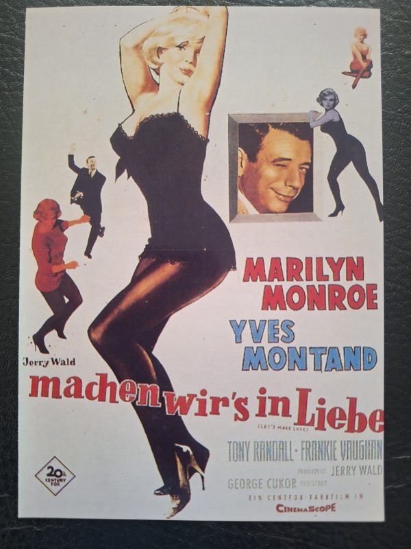 288: Machen wir´s in Liebe (George Cukor) Marilyn Monroe, Yves Montand, Tony Randall, Frankie Vaughan, Wilfrid Hyde White, David Burns, Michael David, Mara Lynn, Denis King jr.