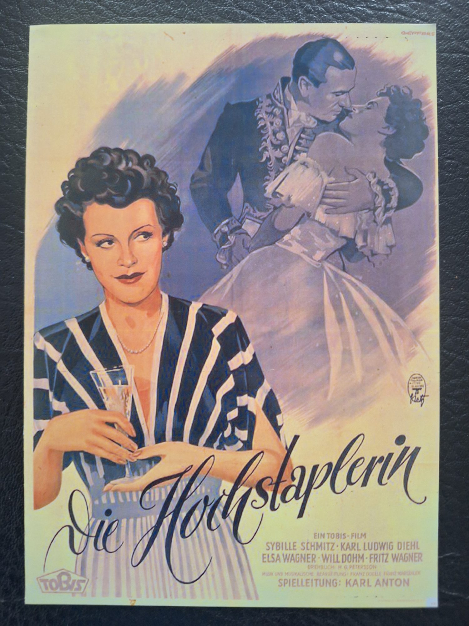 297: Die Hochstaplerin ( Karl Anton ) Sybille Schmitz, Karl Ludwig Diehl, Elsa Wagner, Will Dohm, Fritz Wagner, Norbert Rohringer,