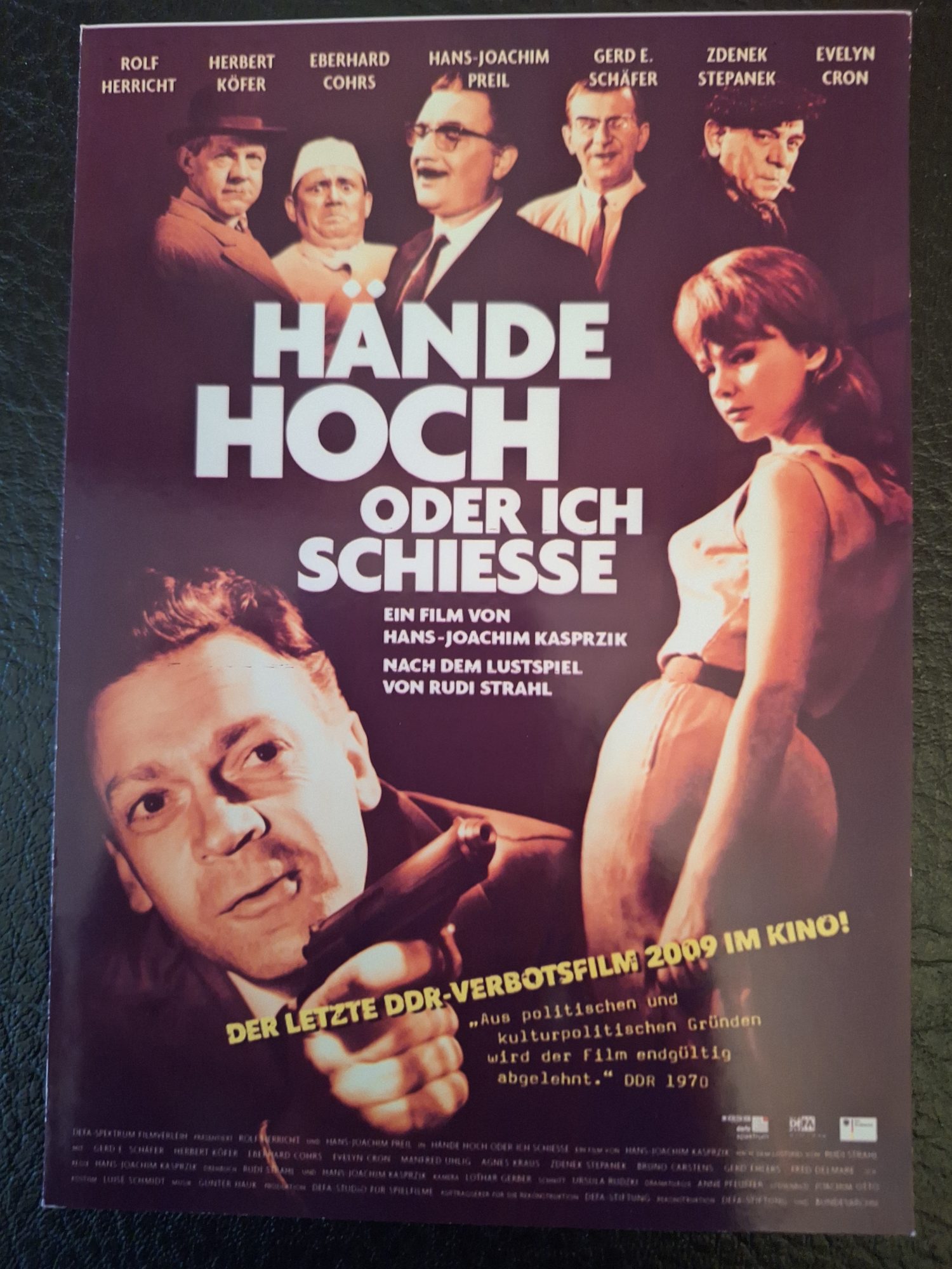 802: Hände Hoch oder Ich Schiesse ( Hans Joachim Kasprzik ) Rolf Herricht, Herbert Köfer, Eberhard Cohrs, Hans Joachim Preil, Gerd E. Schäfer, Zdenek Stepanek, Evelyn Cron,