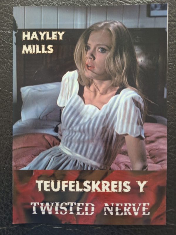 339: Teufelskreis Y ( Roy Boulting ) Hayley Mills, Hywel Bennett, Billie Whitelaw, Phyllis Calvert, Frank Finlay,
