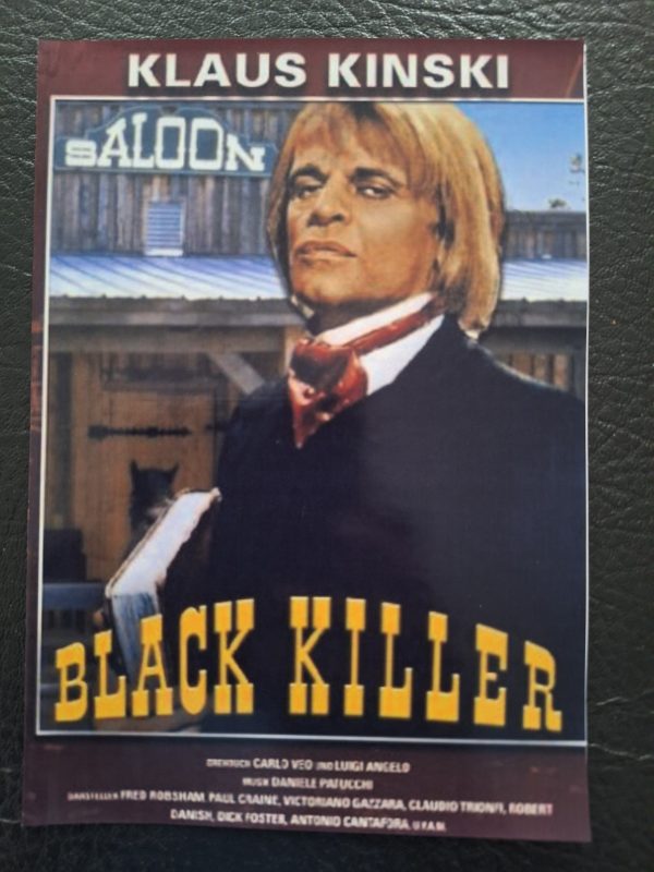 374: Black Killer ( Lucky Moore ) Klaus Kinsky, Fred Robsahm, Antonio Cantafora, Marina Malfatti, Paul Craine,