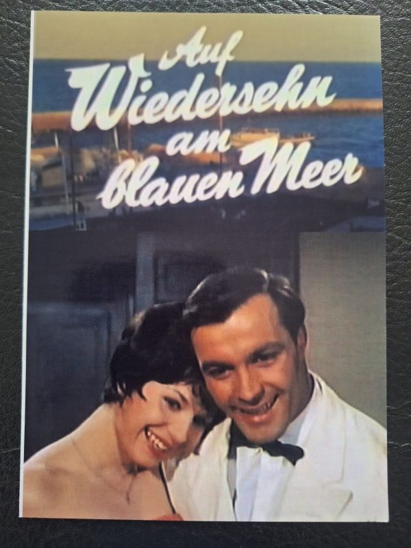 679: Auf Wiedersehn am blauen Meer ( Helmuth Weiss ) Toni Sailer, Hannelore Cremer, Eva Astor, Trude Hesterberg, Ursula Barlen, Katharina Mayberg, Helmut Weiss, Rolf Wanka, Joachim Brennecke,