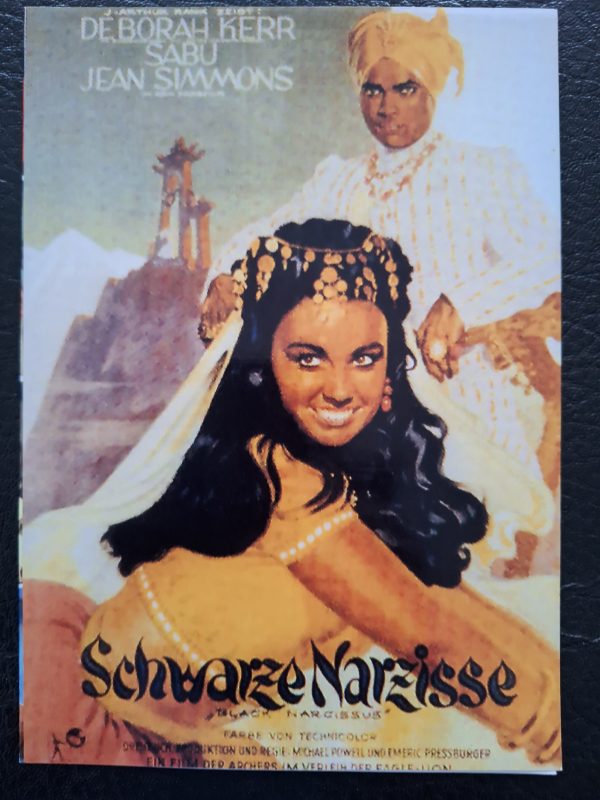 693: Schwarze Narzisse Michael Powell ) Deborah Kerr, Jean Simmons, David Farrar, Flora Robson, Sabu, Esmond Knight, Kathleen Byron, Jenny Laird,