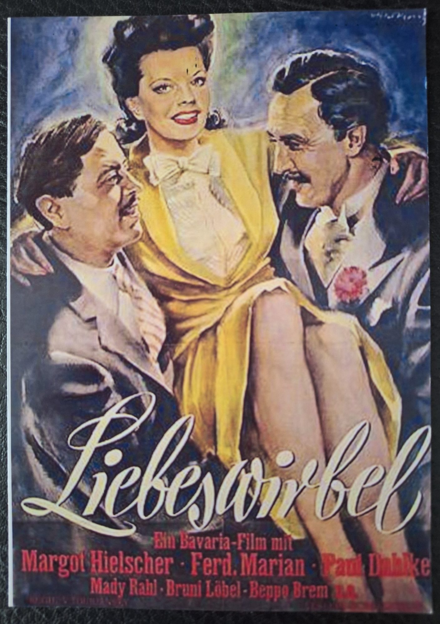 746: Dreimal Komödie ( Liebeswirbel ) ( Viktor Tourjansky ) Ferdinand Marian, Margot Hielscher, Bruni Löbel, Paul Dahlke, Mady Rahl, Beppo Brem, Margarethe Haagen, Margit Symo, Joseph Offenbach, Josef Eichheim,