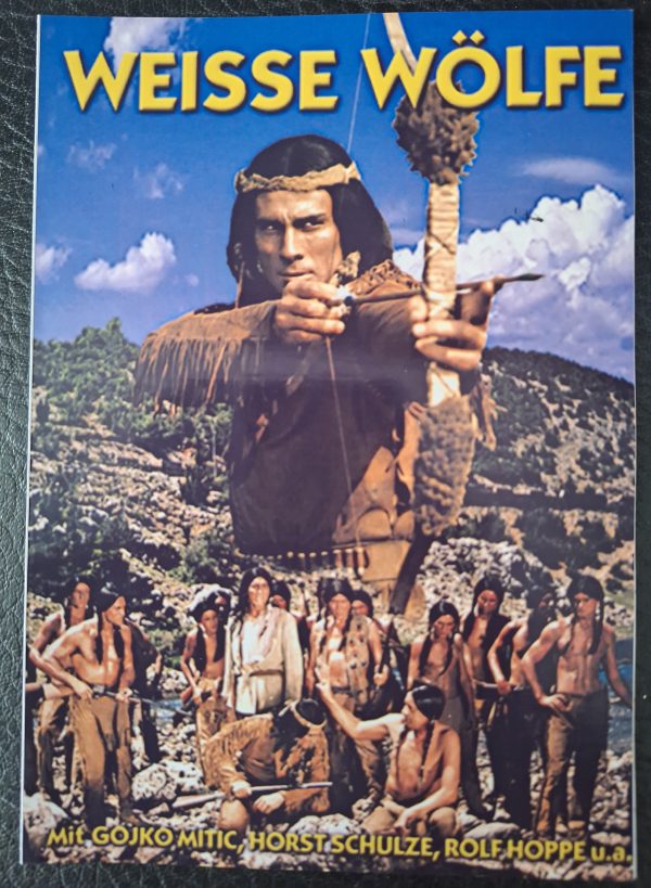 729: Weisse Wölfe ( Konrad Petzold ) Gojko Mitic, Horst Schulze, Barbara Brylska, Holger Mahlich, Slobotan Velimirovic, Helmut Schreiber, Rolf Hoppe,