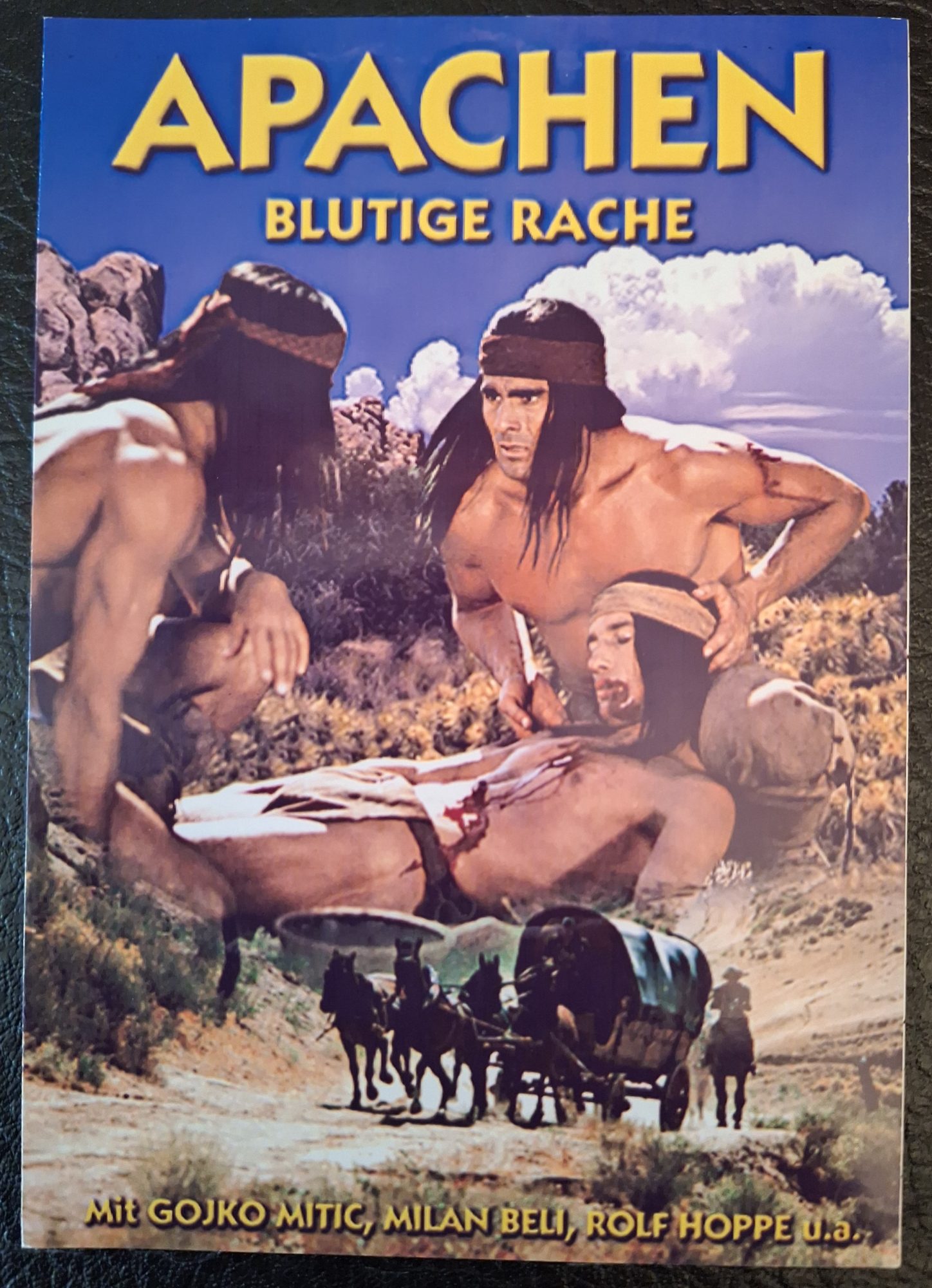792: Apachen - Blutige Rache ( Gottfried Kolditz ) Gojko Mitic, Milian Bell, Colea Rautu, Leon Niemczyk, Gerry Wolff, Rolf Hoppe, Fred Delmare, Else Gruber Deister,