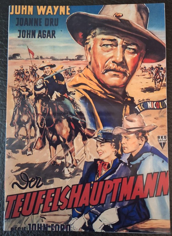 743: Der Teufelshauptmann ( John Ford ) John Wayne, Joanne Dru, John Agar, Ben Johnson, Harry Carey jr., Victor McLaglen