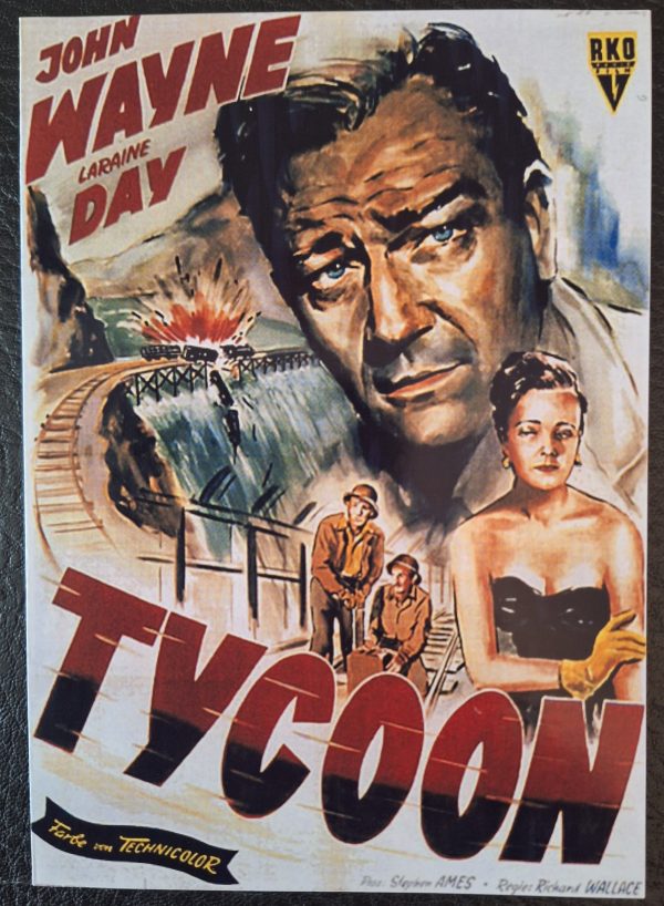 1080: Tycoon ( Richard Wallace ) John Wayne, Anthony Quinn, Laraine Day, Sir Cedric Hardwicke, Judith Anderson, James Gleason, Grant Withers, Paul Fix,