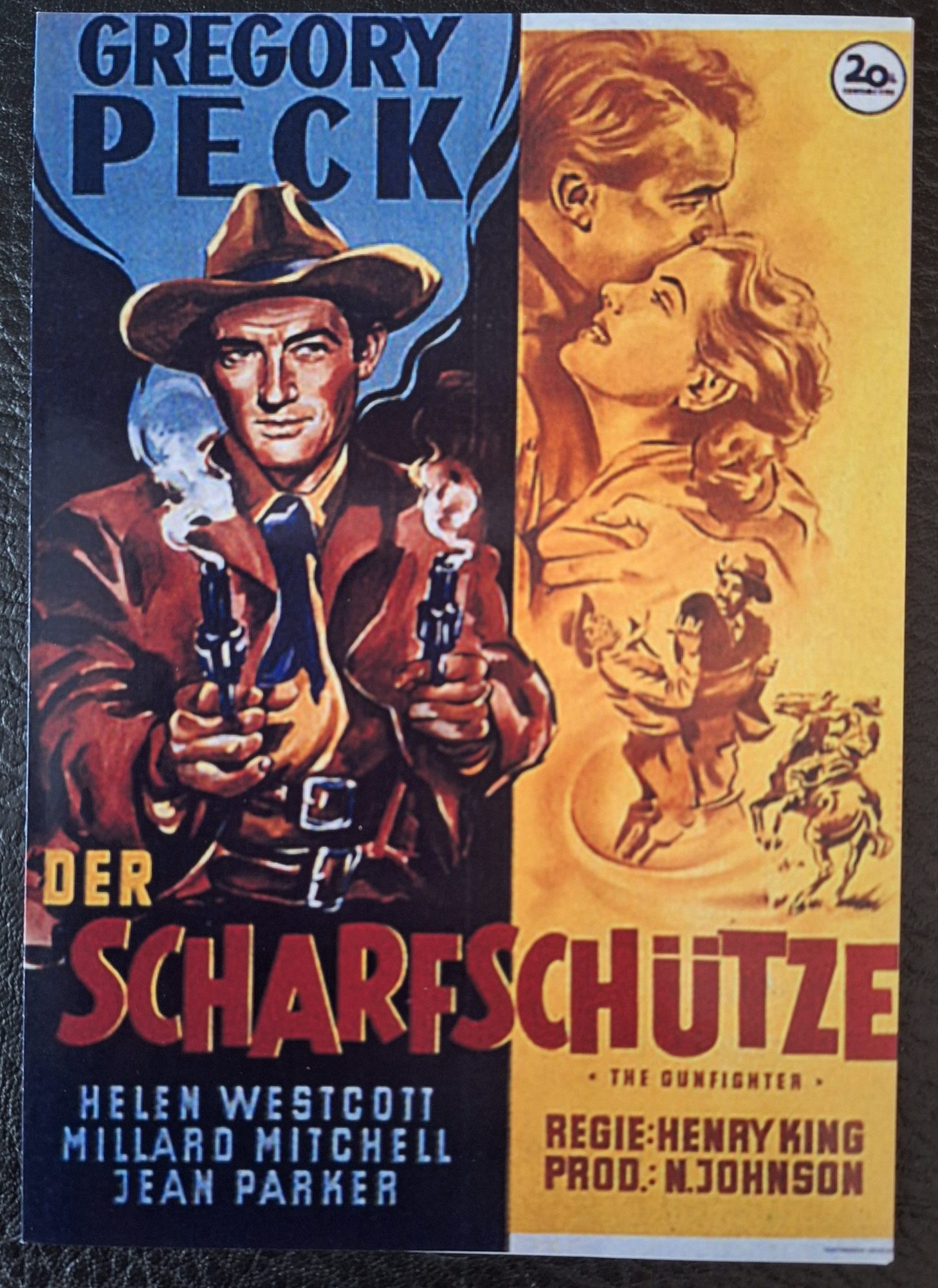 1237: Scharfschütze Jimmy Ringo (Henry King) Gregory Peck, Karl Malden, Helen Westcott, Millard Mitchell, Jean Parker, Skip Homeier, Anthony Ross, Vera Felton, Ellen Corby