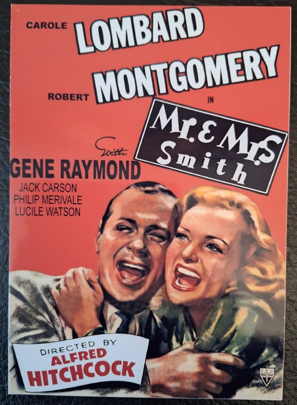 1269: Mr. und Mrs. Smith ( Alfred Hitchcock ) Carole Lombard, Robert Montgomery, Gene Raymond, Jack Carson, Philip Merivale, Lucille Watson,