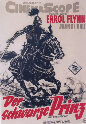 1138: Der schwarze Prinz ( The Dark Avenger ) ( Henry Levin ) Errol Flynn, Joanne Dru, Peter Finch, Yvonne Furneaux, Patrick Holt, Michael Hordern, Moultrie Kelsall.
