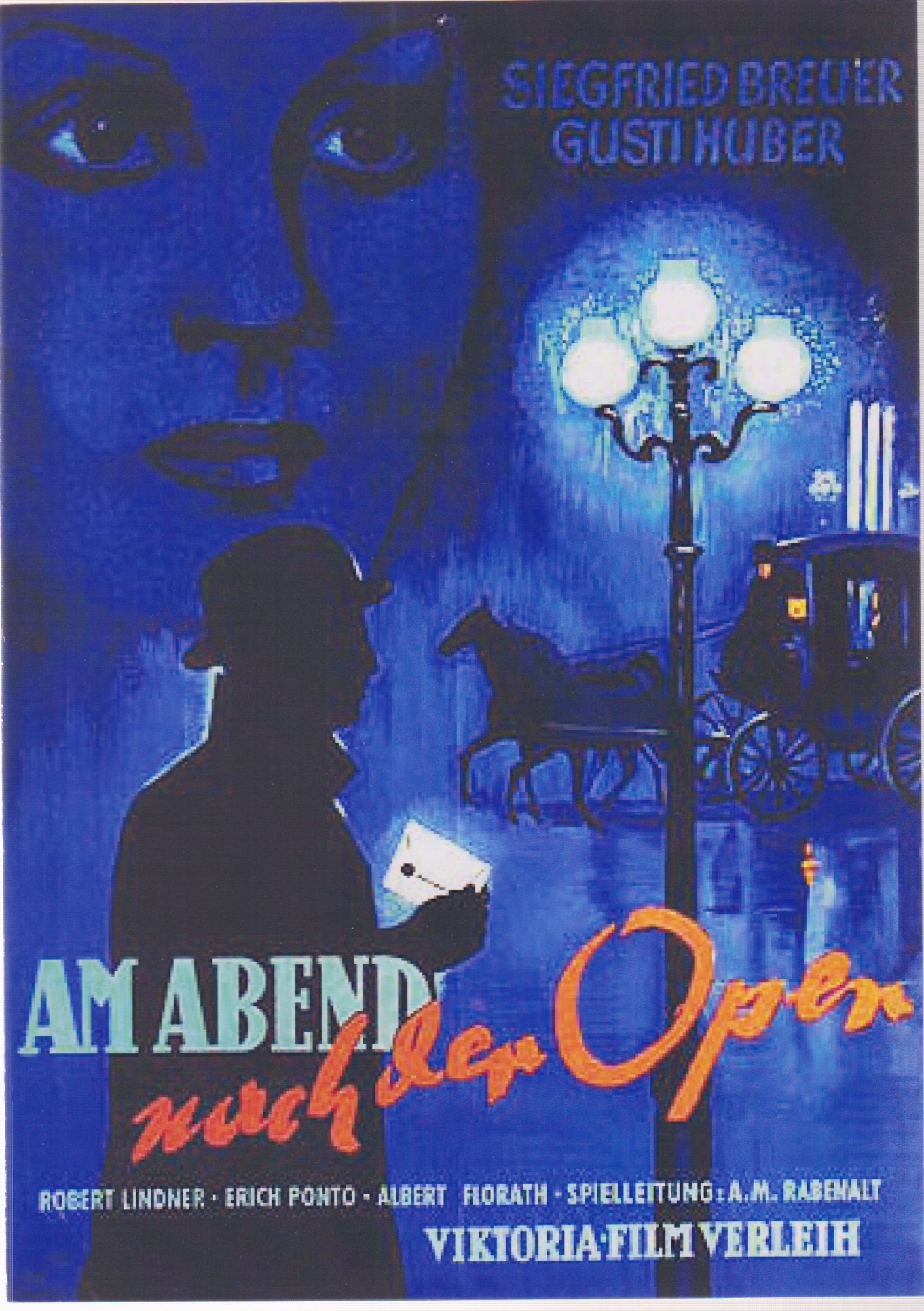 1122: Am Abend nach der Oper ( Johanna Sibelius ) Siegfried Breuer, Gusti Huber, Robert Lindner, Erich Ponto, Albert Florath, Klaus Pohl, Gerhard Dammann, Anton Pointner, Alfred Maack, Rudolf Brix, Harry Hardt,