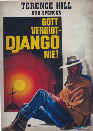 1121: Gott vergibt - Django nie ! ( Guiseppe Colizzi ) Terence Hill, Bud Spencer, Frank Wolf, Gina Rovere, Jose Manuel Martin, Tito Garcia,