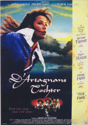 1119: D´Artagnans Tochter ( Bertrand Tavernier ) Philippe Noiret, Sophie Marceau, Raoul Billerey, Sami Frey, Jean-Luc Bideau, Nils Tavernier, Claude Rich, Charlotte Kady, Jean-Paul Roussillon, Luigi Proietti