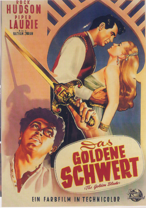 1116: Das Goldene Schwert ( The Golden Blade ) ( Nathan Juran ) Rock Hudson, Piper Laurie, Gene Evans, George Macready, Kathleen Hughes, Steven Geray, Anita Ekberg, Dennis Weaver,